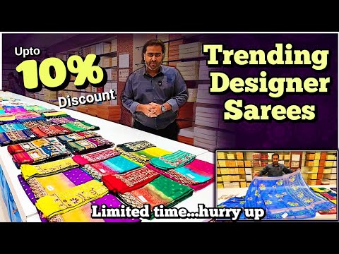 Stylish Sarees Under ₹500 | Huge Ashadam Sale | Best Deals 2025 #charminarshopping #arbaztextiles