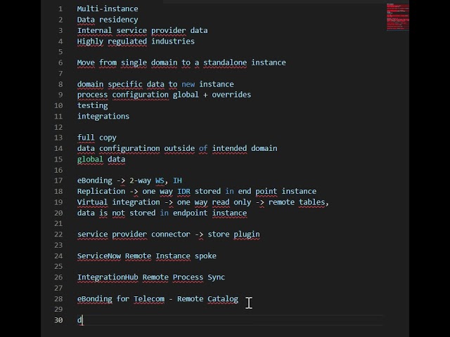 Intotheuknown - ServiceNow CIS Service Provider walkthrough of my notes