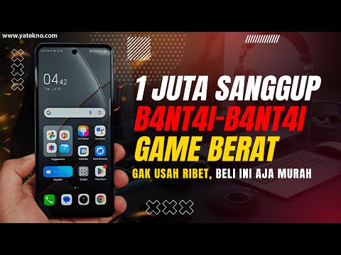 RAM 16/256GB, CHIPSET GAMING 5G, LAYAR 120 HZ - HP 1 JUTAAN SPEK DEWA 2024
