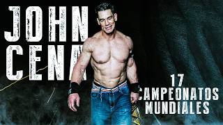 Los 17 CAMPEONATOS MUNDIALES de JOHN CENA | Lucha Y Más