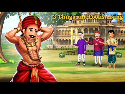 3 Thugs and Foolish King | Stories for Teenagers | English Cartoon | English Fairy Tales