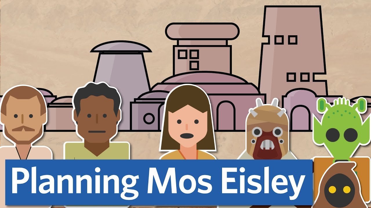 How planners plan cities (in Star Wars and real life)