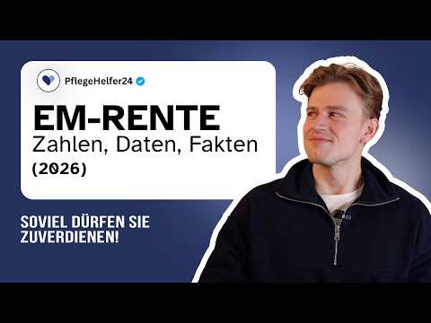 Wie hoch ist die Erwerbsminderungsrente 2026? (Zahlen, Abzüge & Steuern) | PflegeHelfer24