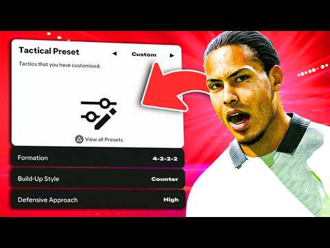 BEST ATTACKING Custom Tactics in FC 25 Ultimate Team!