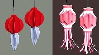 2 Ide Lampion untuk Hari Kemerdekaan | Hiasan 17 Agustus dari kertas