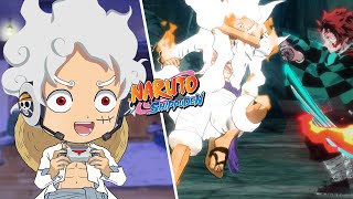 LUFFY GEAR 5 vs TANJIRO