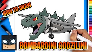 How to Draw Bombardini Godzilini | Italian Brainrot
