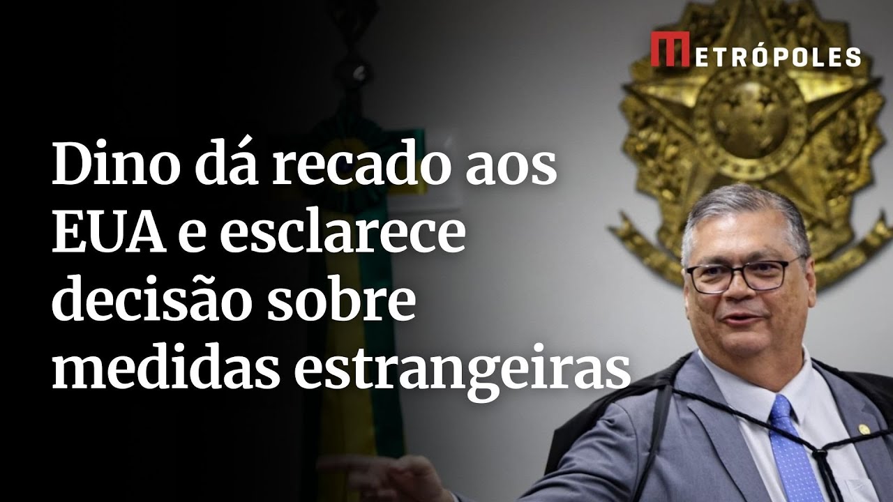 Dino dá recado aos EUA e esclarece decisão sobre medidas estrangeiras