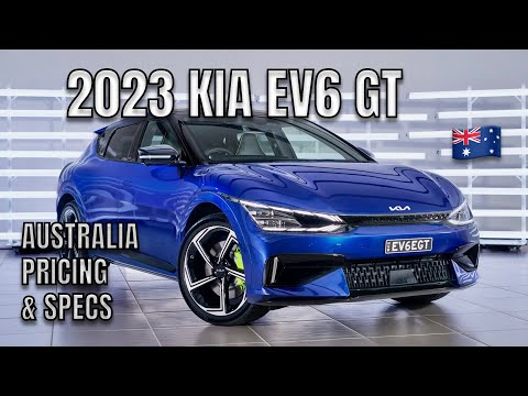2023 KIA EV6 GT PRICING AND SPECS AUSTRALIA Press Release Walkthrough
