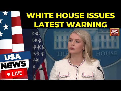 White House PC LIVE | Govt Shutdown: White House Blames Dems, Warns of Air Travel Chaos
