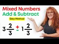 Adding and Subtracting Mixed Numbers