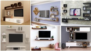 Top 35 Lcd wall unit cabnit design for drawing rooms/Modern wooden wall rack with TV cabnit design