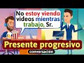 Exploring Conversations in Present Progressive Spanish