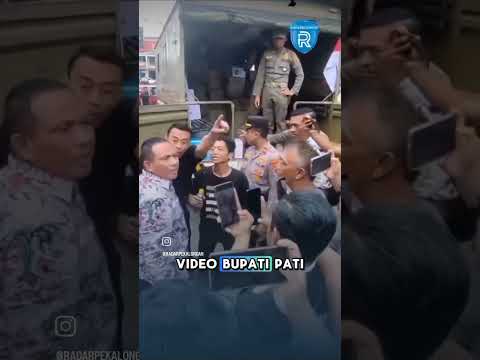 Bupati Pati Minta Maaf atas Ucapan Kontroversial soal Demo PBB#fyp #bupati #pati #pajak