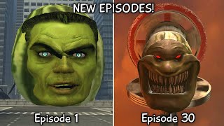 Skibidi Lin Gang Melon 1 - 30 All Episodes (60 FPS REMASTERED) Titan G-Man Melon (Episode 80?)