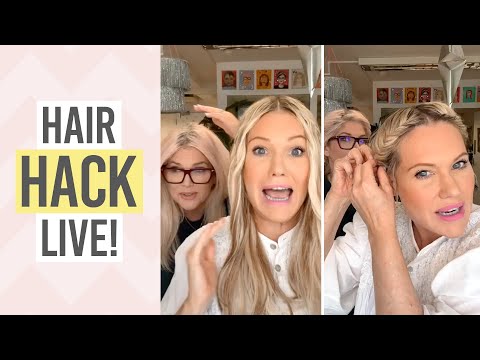 💁‍♀️HAIR HACK LIVE REPLAY!✨🎥