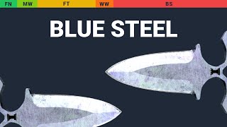 Shadow Daggers Blue Steel Wear Preview