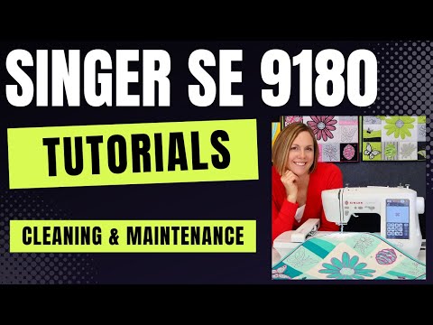 Singer SE9180 Cleaning & Maintenance