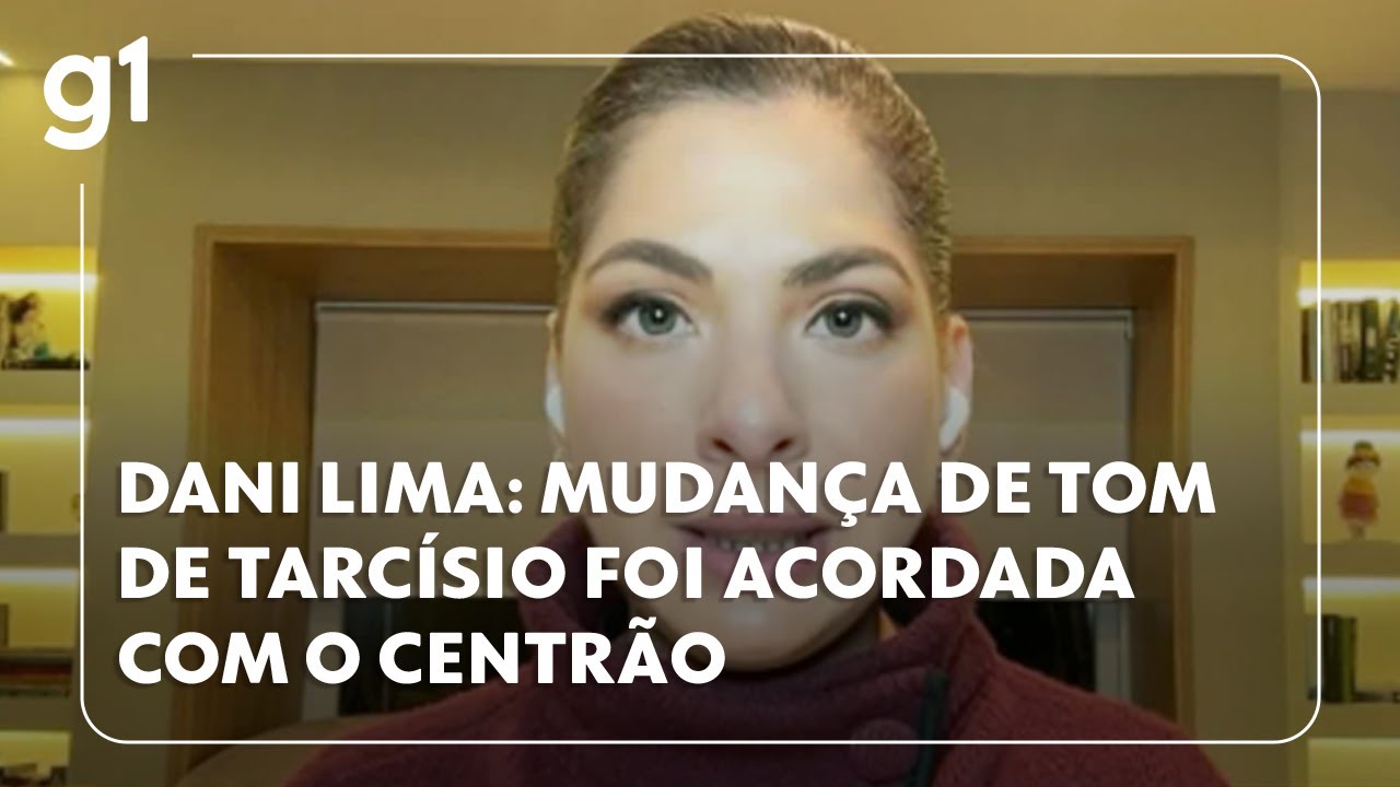 Mudança de tom de Tarcísio foi acordada com o Centrão #g1