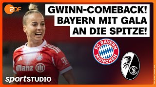 FC Bayern München – SC Freiburg | Frauen-Bundesliga, 4. Spieltag 2025/26 | sportstudio