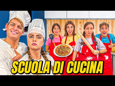 APRIAMO una SCUOLA DI CUCINA in CASA nella VITA REALE! 🧑‍🍳🍕 Dani e Robbi MASTERCHEF