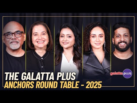 Galatta Plus Anchors Round Table 2025 | Baradwajrangan