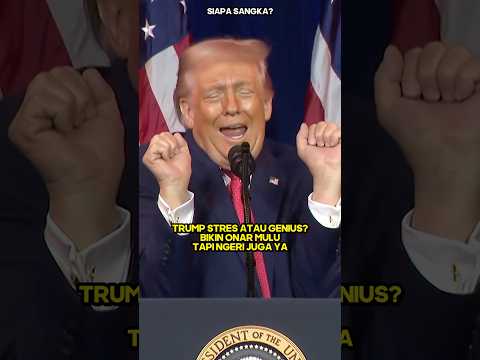 WADDUUUH?! 😱 TRUMP EDYAN ATAU GENIUS? KOK BIKIN HEBOH MULU #awaanstory