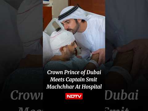 Crown Prince Of Dubai Meets Flydubai Flight Hero Captain Smit Machchhar