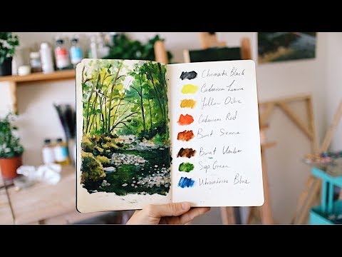 Painting & Art Talk ♥ Using References Images | Sketchbook Sunday #43