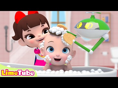 Bubble Baths Are Fun música colorida Learn Sing A Song! Infantil Nursery Rhymes