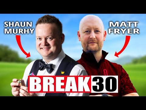 Can I BREAK 30 With Snooker's Best Golfer?! Sean Murphy