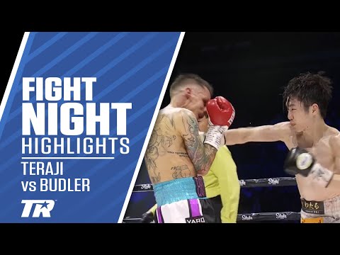 Kenshiro teraji gets stoppage win and retains unified titles | fight highlights