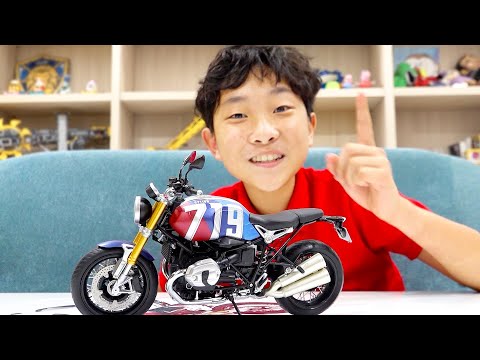Superbike Car Toy Assembly with Game Play for Kids