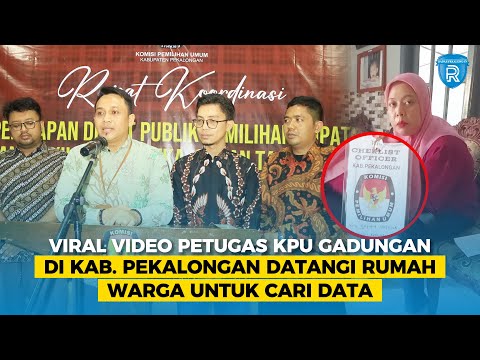 Viral Video Petugas KPU Gadungan di Kabupaten Pekalongan Datangi Rumah Warga untuk Cari Data