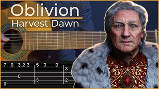 Oblivion - Harvest Dawn (Simple Guitar Tab)