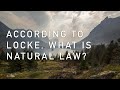 Locke and Hobbes: Rights and Nature
