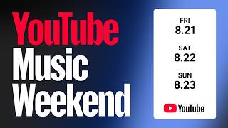 YouTube Music Weekend 12.0 開催決定！