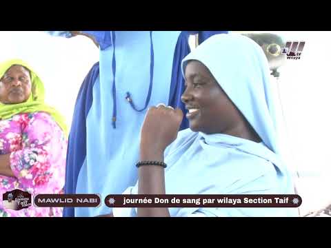 Don de Sang Gamou 2026 : Wilaya Section Taïf