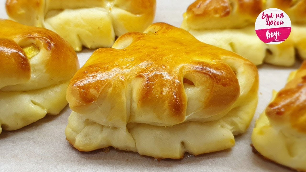 Пирожки с яблоками (Нежные Листочки. Вам понравится этот рецепт теста!