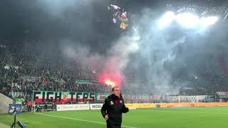 ŚLĄSK WROCŁAW - Legia Warszawa 0:3 (DOPING I OPRAWA)