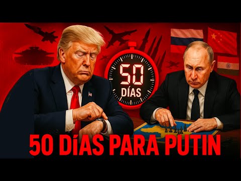¿Trump le regala a Putin 50 días para atacar Ucrania?