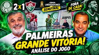 🐷💚 PALMEIRAS GIGANTE! VITÓRIA POR 2 A 1 SOBRE O FLUMINENSE FORA DE CASA! 🔥