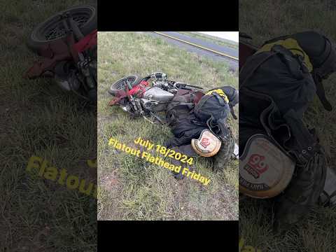 Flatout Flathead Friday July 18/2024 #motorcycle #motivation #trending #viral