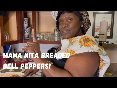 Mama Nita Famous Breaded Crab Meat Bell Peppers!!