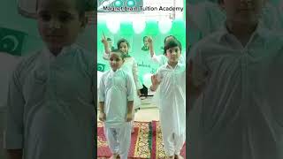 kids performance on Pakistan independence Day