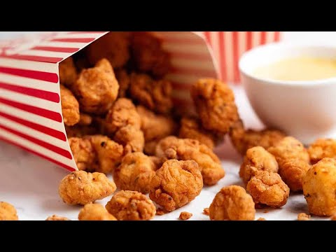 Popcorn chicken - better than KFC!