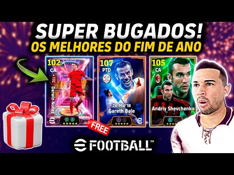 SUPER BUGADOS! CHEGOU O PRESENTE MISTERIOSO, QUEM SÃO OS MELHORES DO FIM DE ANO NO EFOOTBALL 2025?