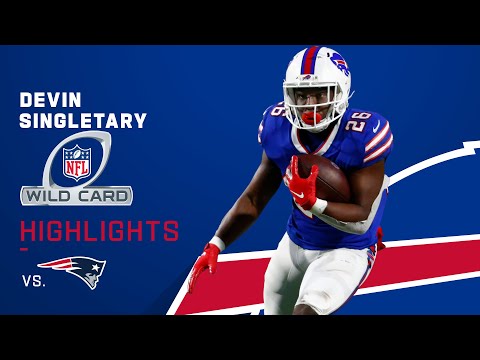 Devin Singletary's Best Plays from 2-TD Game vs. Patriots | Super Wild Card Weekend video clip