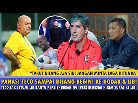 🔵MEMANAS! TECO TAK TERIMA LAGA BALI VS PERSIB DITUNDA LIB😱GAWAT! DDS K3RACUNAN🔥PERSIB BERKIRIM SURAT