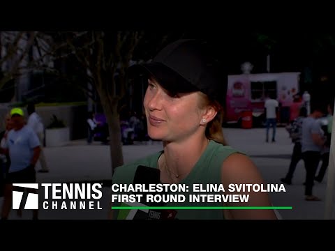 Elina Svitolina on her return, motherhood, and trip to Ukraine | 2023 Charleston First Round